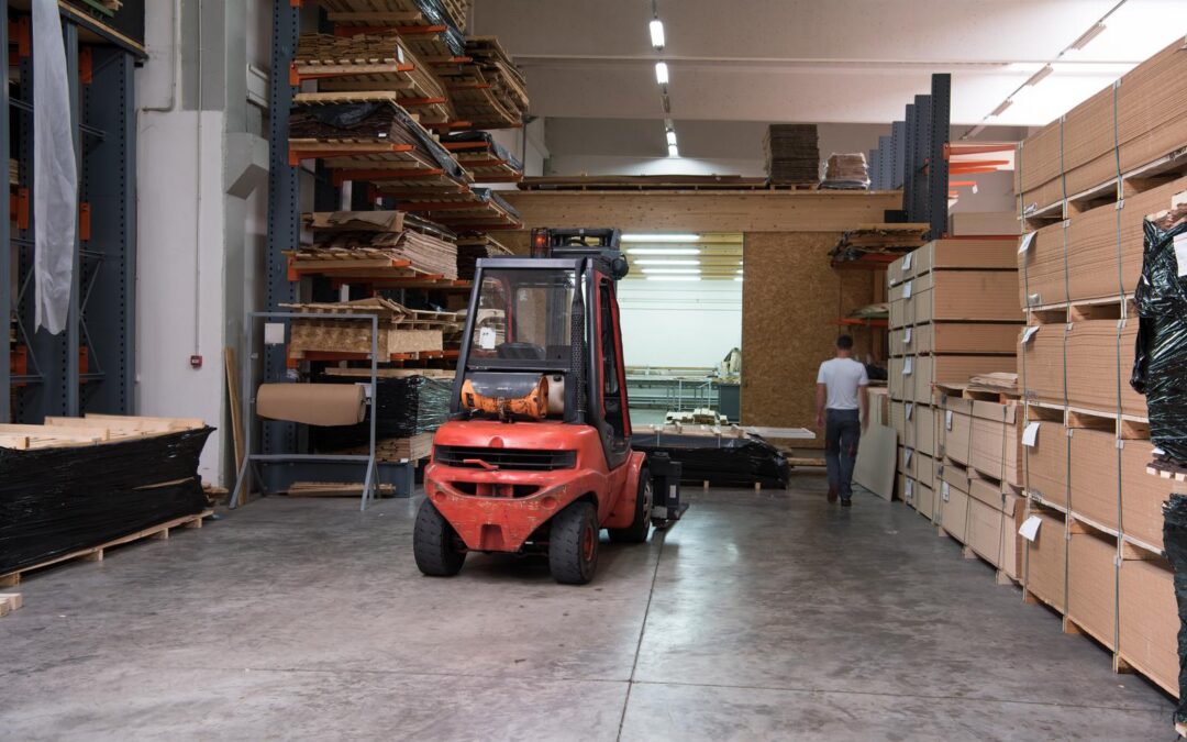 production Department at a furniture factory