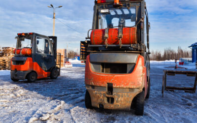How Cold Utah Winters Affect Forklift Batteries and Performance